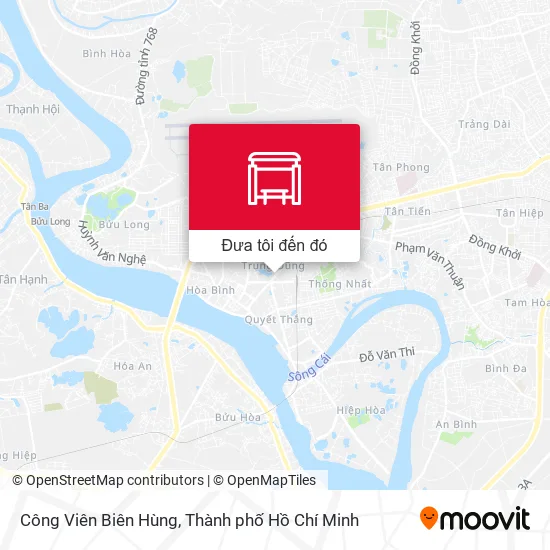 Bản đồ Công Viên Biên Hùng
