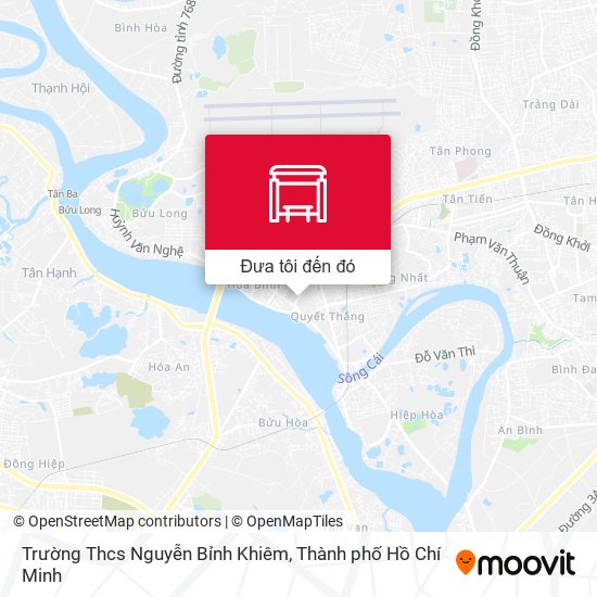 Bản đồ Trường Thcs Nguyễn Bỉnh Khiêm