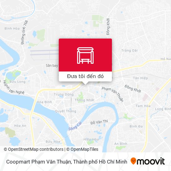 Bản đồ Coopmart Phạm Văn Thuận