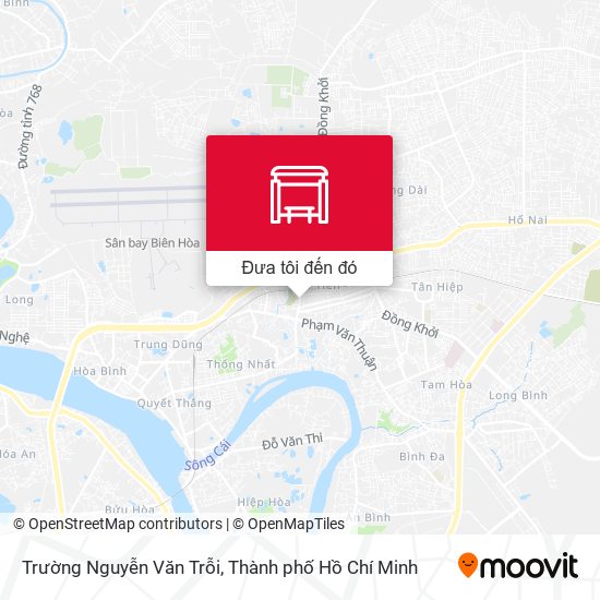 Bản đồ Trường Nguyễn Văn Trỗi