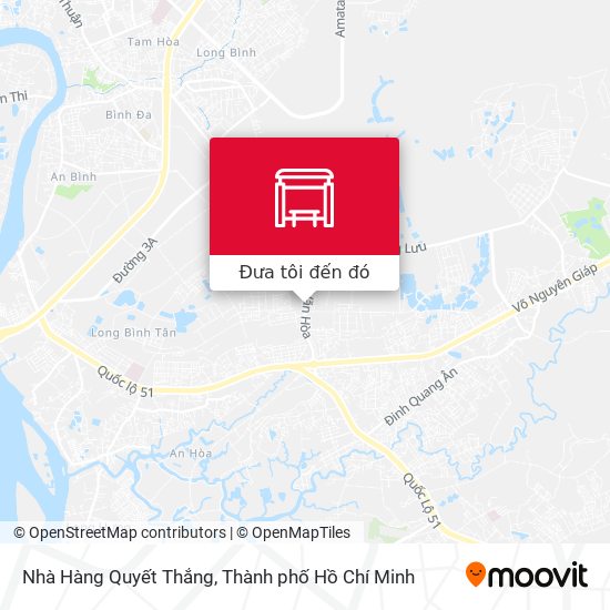 Bản đồ Nhà Hàng Quyết Thắng