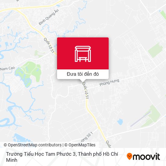 Bản đồ Trường Tiểu Học Tam Phước 3