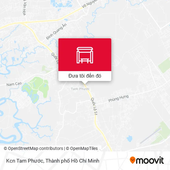 Bản đồ Kcn Tam Phước