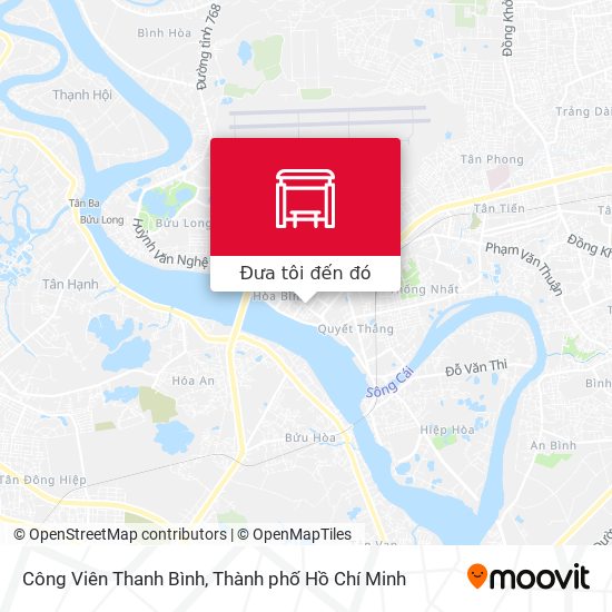 Bản đồ Công Viên Thanh Bình