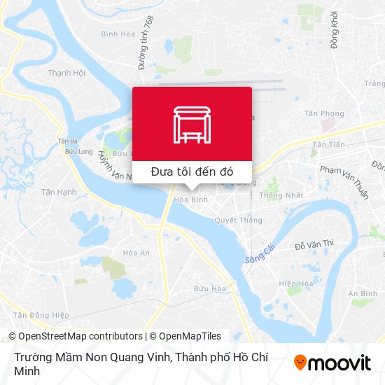 Bản đồ Trường Mầm Non Quang Vinh