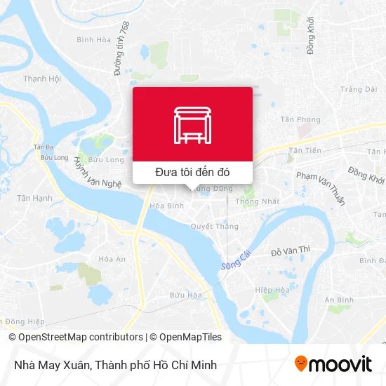 Bản đồ Nhà May Xuân