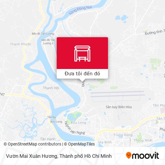 Bản đồ Vườn Mai Xuân Hương