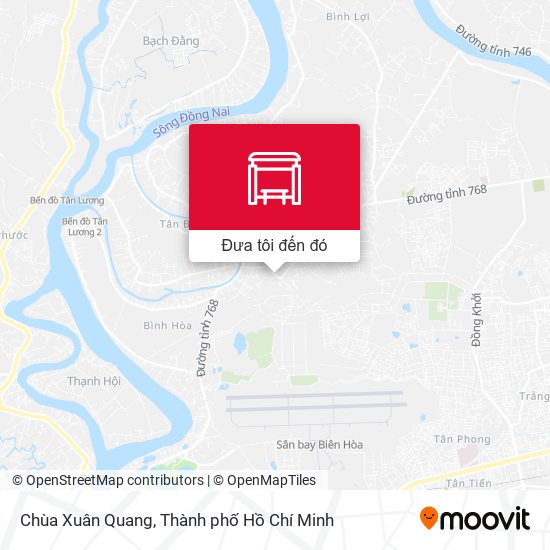 Bản đồ Chùa Xuân Quang