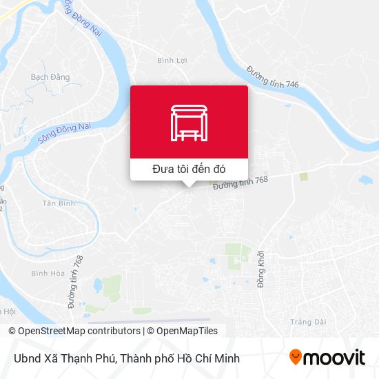 Bản đồ Ubnd Xã Thạnh Phú