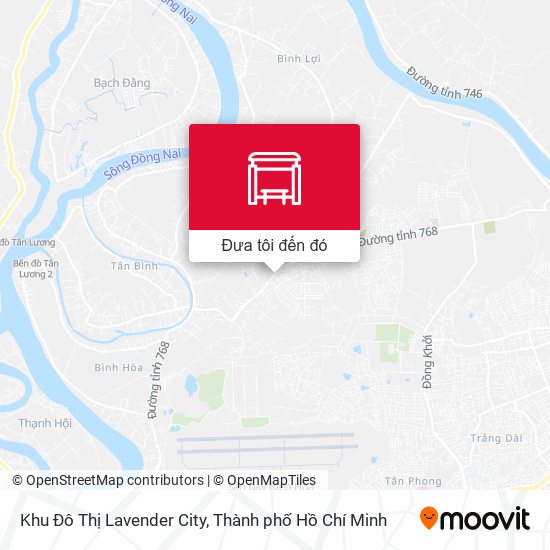 Bản đồ Khu Đô Thị Lavender City