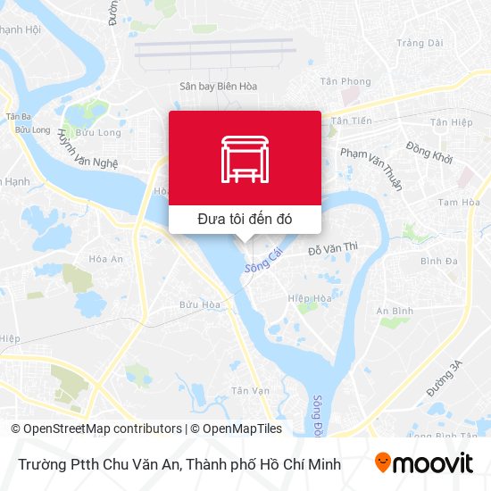 Bản đồ Trường Ptth Chu Văn An