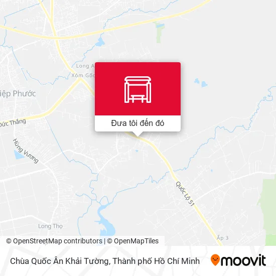 Bản đồ Chùa Quốc Ân Khải Tường