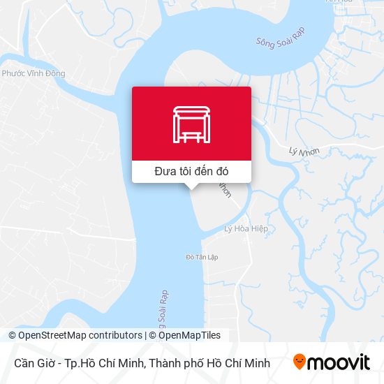 Bản đồ Cần Giờ - Tp.Hồ Chí Minh