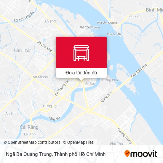 Bản đồ Ngã Ba Quang Trung