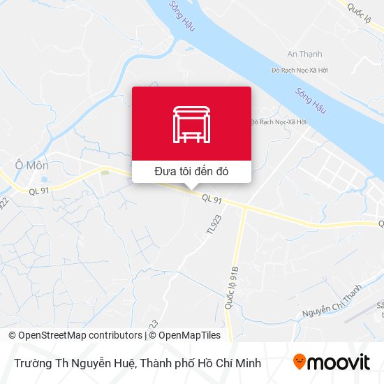 Bản đồ Trường Th Nguyễn Huệ