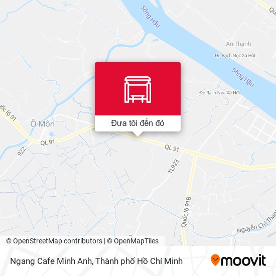 Bản đồ Ngang Cafe Minh Anh