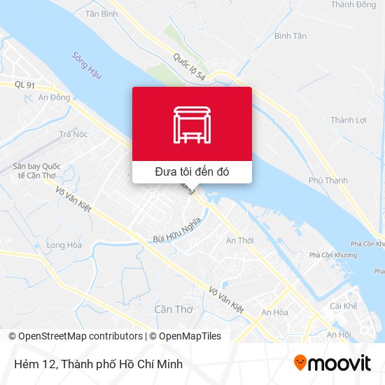 Bản đồ Hẻm 12