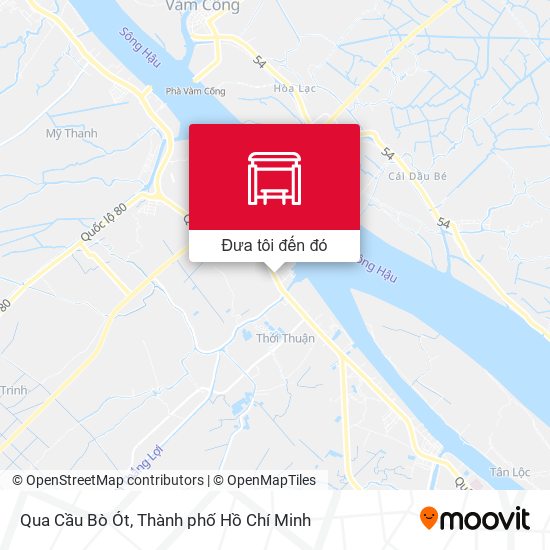 Bản đồ Qua Cầu Bò Ót
