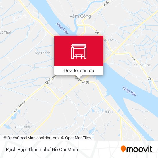 Bản đồ Rạch Rạp
