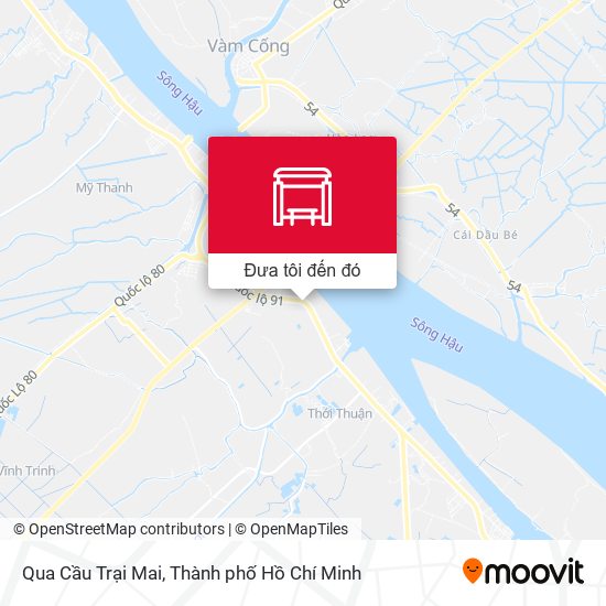 Bản đồ Qua Cầu Trại Mai