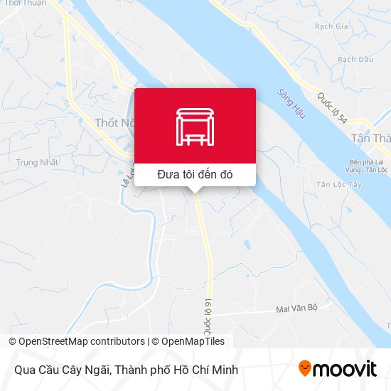 Bản đồ Qua Cầu Cây Ngãi