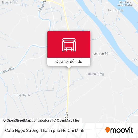 Bản đồ Cafe Ngọc Sương