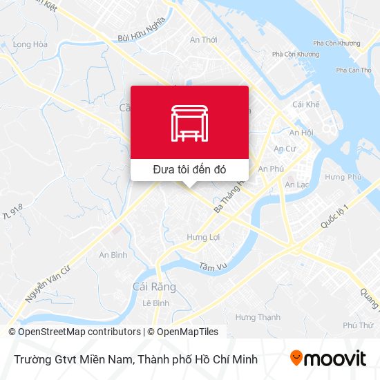 Bản đồ Trường Gtvt Miền Nam