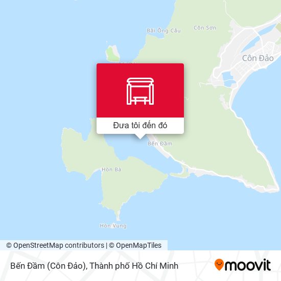 Bản đồ Bến Đầm (Côn Đảo)