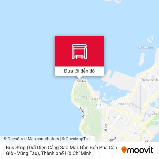 Bản đồ Bus Stop (Đối Diện Cảng Sao Mai, Gần Bến Phà Cần Giờ - Vũng Tàu)