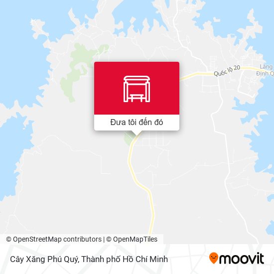Bản đồ Cây Xăng Phú Quý