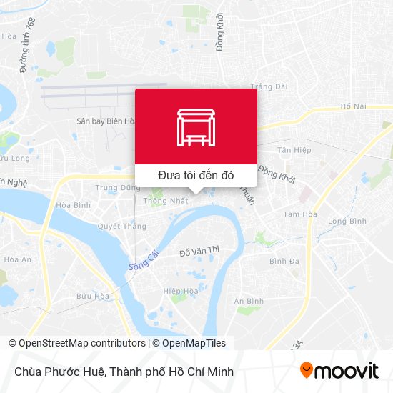 Bản đồ Chùa Phước Huệ