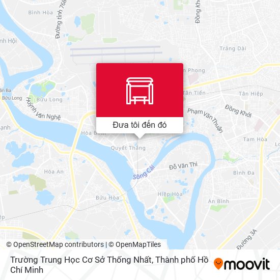 Bản đồ Trường Trung Học Cơ Sở Thống Nhất