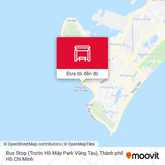 Bản đồ Bus Stop (Trước Hồ Mây Park Vũng Tàu)