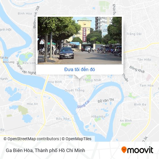 Bản đồ Ga Biên Hòa