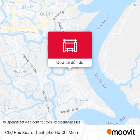 Bản đồ Chợ Phú Xuân
