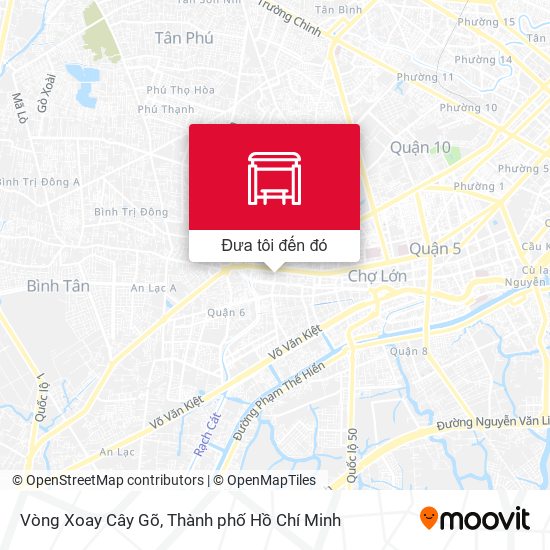 Bản đồ Vòng Xoay Cây Gõ