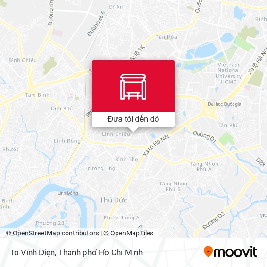 Bản đồ Tô Vĩnh Diện