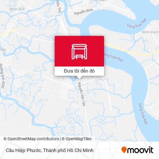 Bản đồ Cầu Hiệp Phước