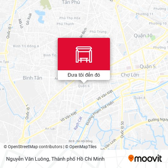 Bản đồ Nguyễn Văn Luông