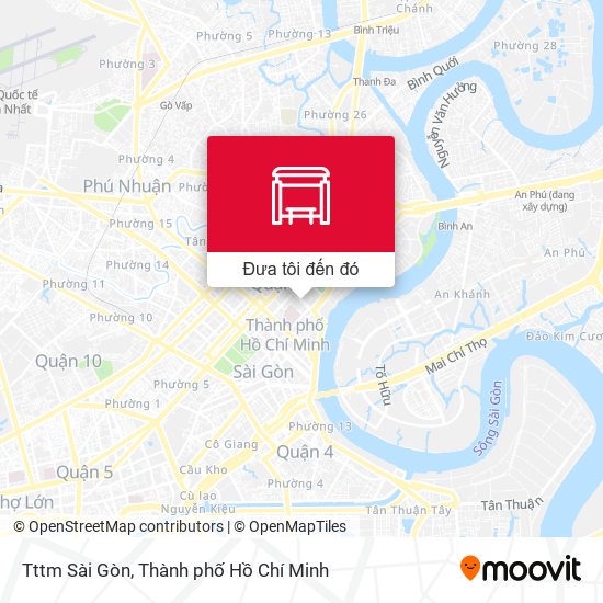 Bản đồ Tttm Sài Gòn