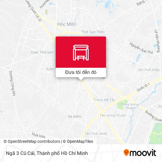 Bản đồ Ngã 3 Củ Cải