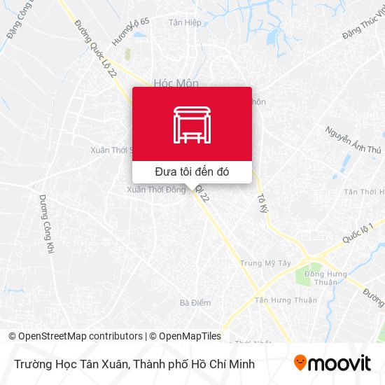 Bản đồ Trường Học Tân Xuân