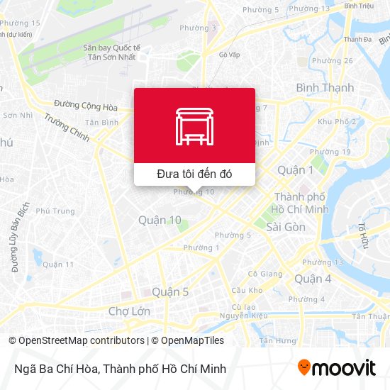 Bản đồ Ngã Ba Chí Hòa