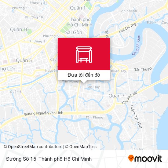 Bản đồ Đường Số 15