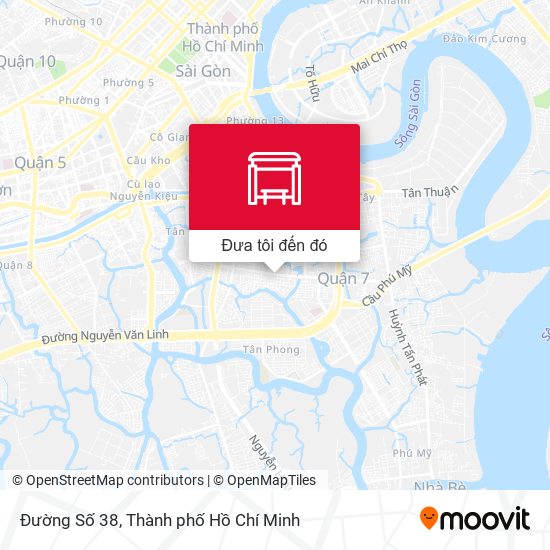 Bản đồ Đường Số 38