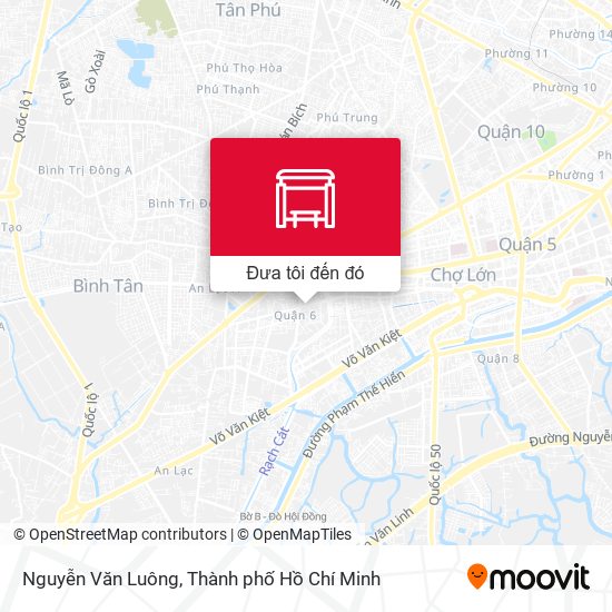 Bản đồ Nguyễn Văn Luông