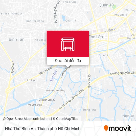 Bản đồ Nhà Thờ Bình An