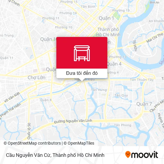 Bản đồ Cầu Nguyễn Văn Cừ