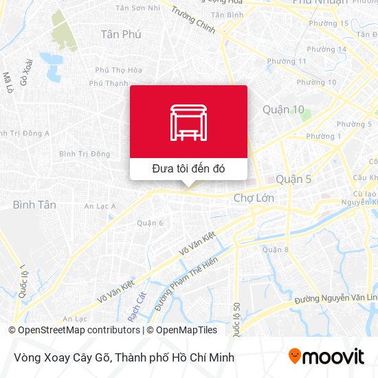 Bản đồ Vòng Xoay Cây Gõ