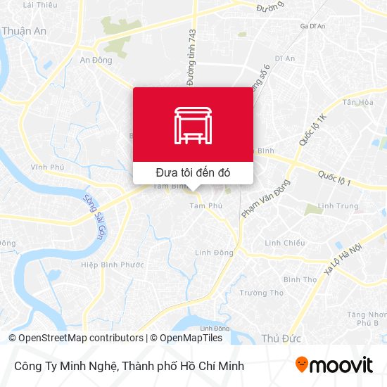 Bản đồ Công Ty Minh Nghệ